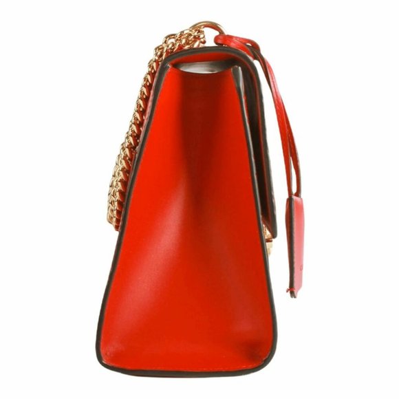 Gucci Medium Guccissima Padlock red Shoulder Bag - Picture 3 of 16